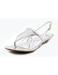Shoes: Nine West Rietta Womens Size 8.5 Silver Thongs Sandals Shoes - Nine West