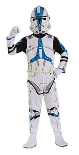  Star Wars Clone Trooper 3-D Action Suit Set, Size 4 to 6