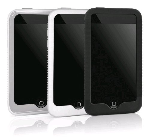 Childrens Toyshop  Electronics : Protective Silicon Case for iPod® Touch 2nd Gen. - Package Includes Black,White and Clear Color Case
