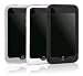 Macally Msuit-T 3 Silikon-Schutzh�lle f�r Apple iPod Touch 2. Generation schwarz/wei�/klar