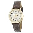 Timex Brown Leather Easy-Reader Indiglo Watch