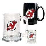 New Jersey Devils Mugs & Shot Glass Gift Set