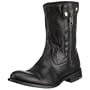 FRYE Men's Jayden Outside Zip Boot,Black,10 M