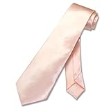 BOY'S Neck Tie Solid PEACH / Champage Rose Youth NeckTie
