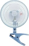 YAMAZEN 15cmクリップ扇風機 C-AH151(CB) クリアブルー