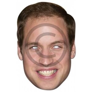 Prince William - Celebrity Masquerade Fun Party Masks (William)