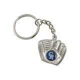 Colorado Rockies Glove Keychain