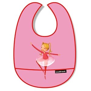 Crocodile Creek Ballerina Bib