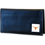 Texas Longhorns Leather Checkbook Cover