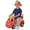 Tek Nek Tons of Fun Fire Station - Red/ Yellow
