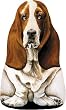 Bassett Hound Puppy Dog Door Stop Doorstop