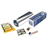 GTMAT 10 sqft Automotive Audio Dampening 50mil PRO - Noise Reduction Installation Kit Includes: 10sqft (qty 1 - 1ft X 10ft roll), Instruction Sheet, Application Roller, Degreaser, GT MAT Decals
