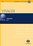 Produkt-Bild: Die vier Jahreszeiten: op. 8. RV 269, 315, 293, 297. Violine, Streicher und Basso continuo. (Eulenburg Audio+Score)