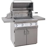 Solaire Gas Grills 30 Inch All Convection Propane Gas Grill With Rotisserie On Cart
