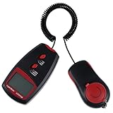 ライトメーター，SODIAL(R)LX1010B LCDディスプレイレッド+ブラック100,000ライトメーター