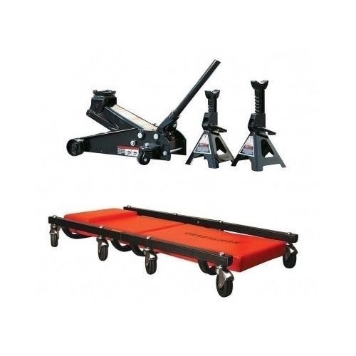 3 Ton Floor Jack Set Combo 6 Ton Combined Jack Stands and Mechanic