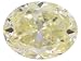 MIN .10CT MM VARIES OVAL NATURAL YELLOW DIAMOND