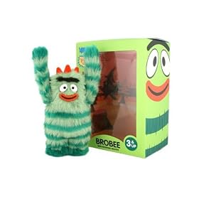 Yo! Gabba Gabba Brobee Toy Figure Doll