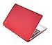 iPearl mCover HARD Shell CASE for 14-inch HP Envy 4 1XXX series NON-TouchSmart Ultrabook / Sleekbook laptop (Red)