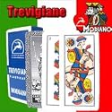 Trevigiane Modiano Regional Italian Playing Cards. Authentic Italian Deck. Includes Free Scopa and Briscola Instructions in English.