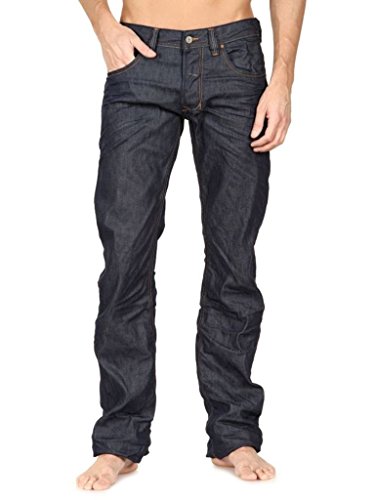 Mens Diesel LARKEE 0802A Straight Leg Dark Denim Jeans - Size W31 x L32