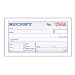 Adams Money and Rent Receipt, 2.75 x 5.38 Inches, 2-Parts, Carbonless, 50 Sets, White and Canary, (DC2501)