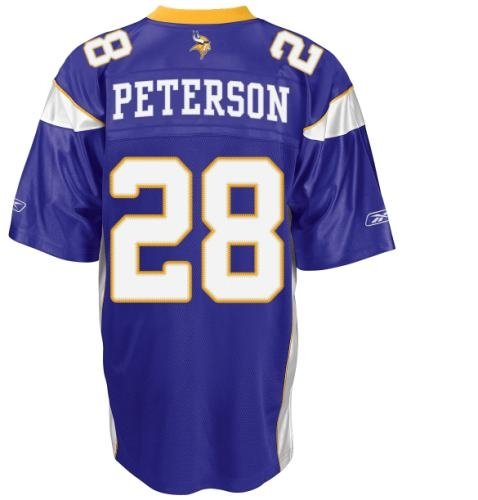 Reebok Minnesota Vikings Adrian Peterson Premier Jersey Extra Large