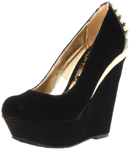 Dollhouse Women's Fanatic Wedge Pump
