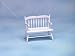Miniature White Deacons Bench