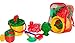 Bieco 06-000021 - Sandspielzeug, 7-teiliges Set im Rucksack