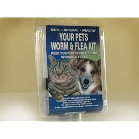 Natural Pet Kit - Worm and Flea Treatment