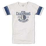 Dallas Mavericks Women's White '47 Brand 2011 NBA Champions Gametime T-Shirt