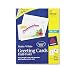 Avery Half-Fold Greeting Cards for Inkjet Printers, 5.5 x 8.5 Inches, White, Box of 30 (8316)
