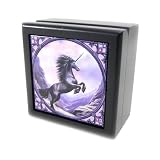 Coffret &agrave; bijoux "Fairy Dreams" licorne violet noir