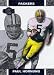 2007 Topps Co-Signers Football Card # 43 Paul Hornung - Green Bay Packers - Pro Football HOF - Hall of Famer - Premium NFL Trading Card in Protective Display Case