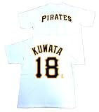 桑田真澄　ネーム＆ナンバー Tシャツ パイレーツ #18/ホワイト サイズ１３０ 桑田