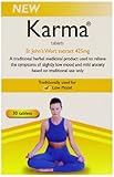 Schwabe Pharma KarmaMood Maximum Strength St John's Wort Extract 425mg Tablets- Pack of 30 Tablets