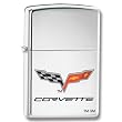 Zippo Chevy Corvette Chrome Lighter - 24553