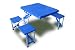Portable Folding Picnic Table with Case Outdoor Park Table