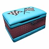 Magical Harmony Kids 16005 Race Cars Toy Box - Blue