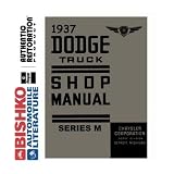 1937 DODGE SERIES M TRUCK Shop Service Repair Manual CD by Dodge