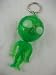 Green colour Alien figure Keyring holder, D81129Green_s-3