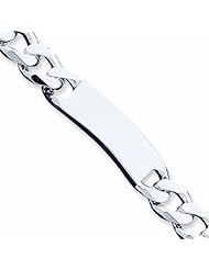 Sterling Silver Curb ID Bracelet 8.5 Inches