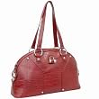Alligator Textured Leather Look Like Tote Fashion Bag