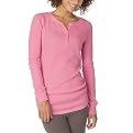 Xhilaration&reg; Thermal Henley - Summer Pink