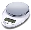 EatSmart Precision Pro Digital Kitchen Scale, White Chrome