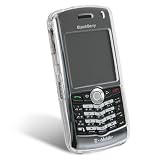 EFORCITY Premium Clip-On Crystal Clear Case w/Belt Clip for Blackberry Pearl 8100, Clear