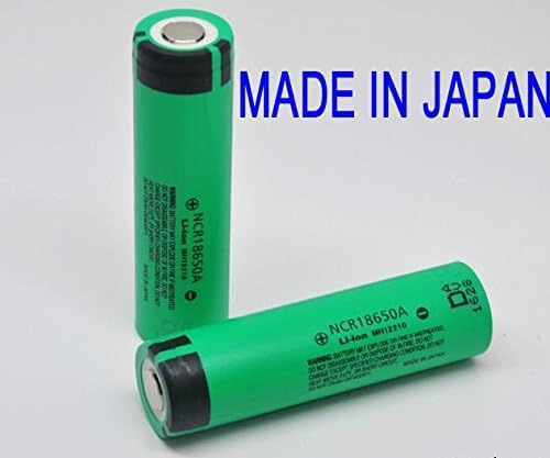 2PCS Rechargeable NCR18650A Original Japan made 18650A 3100mAH battery for Panasonic