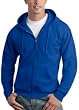 Big Mens ComfortBlend® Full-Zipper Hooded Sweatshirt by Hanes® (Big & Tall and Regular Sizes)