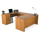 Cappuccino Cherry Executive UDesk Cappuccino Cherry